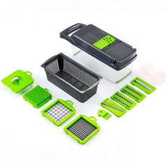 Multi Rallador Picador Manual De Frutas Y Verduras 9 En 1 en internet