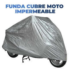 Un Verdadero Rider Protege Su Moto | Funda Impermeable y Resistente