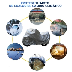 Un Verdadero Rider Protege Su Moto | Funda Impermeable y Resistente