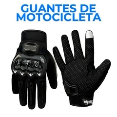 Máximo Agarre y Protección | Guantes para Moto con Dedo Táctil