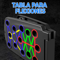 Imagen de Tu Gimnasio Personal - 10 Opciones de Ejercicio en una Tabla Plegable