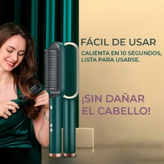 Alisador y Rizador 2 en 1: ¡Tu cabello, tus reglas! - Estilo y secado perfecto en un solo toque.