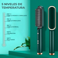 Alisador y Rizador 2 en 1: ¡Tu cabello, tus reglas! - Estilo y secado perfecto en un solo toque.