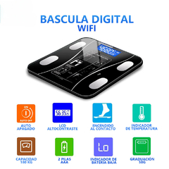 La Báscula que Piensa por Ti - Controla Tu Peso desde la App en internet