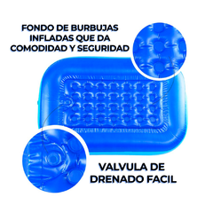 Alberca Inflable Rectangular 180cm X 140cm X 60cm en internet