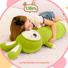 Peluche De Conejo Con Sudadera De Aguacate 115cm en internet