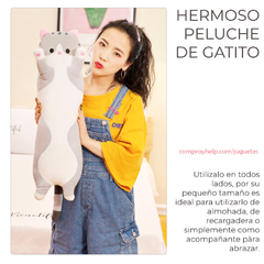 Peluche de Gato Largo 70cm