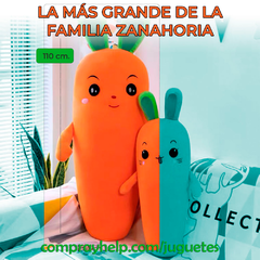 Peluche Grande En Forma De Zanahoria 110CM - tienda en línea