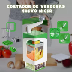 Cortador De Verduras Nuevo Nicer
