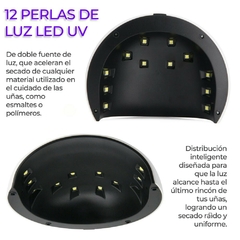 Seca Rápido, Brilla Más Lámpara de Uñas Portátil UV 36W - Comprayhelp