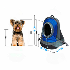 Mochila Cangurera Transportadora Perros Gatos Mascotas - tienda en línea