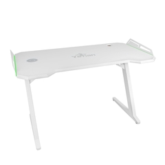 ESCRITORIO GAMER YEYIAN YFD-LWCU-01-WH LOKII RGB/ HUB/ C.INA/ACERO/BL - comprar en línea