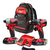 Parafusadeira/Furadeira Impacto M18 1/2" + Parafusadeira Impacto M18 1/4" 18V BRUSHLESS +Mochila 2900-259C MILWAUKEE