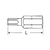 Bits Torx T9 x 25mm x 1/4 Pol Sextavado - comprar online