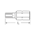 Bits Torx T9 x 25mm x 1/4 Pol Sextavado - comprar online