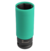 Soquete Sextavado Impacto 19mm Curto Capa Plástica x 1/2 Pol