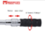 Torquímetro de Estalo com Catraca Reversível 1" 400-2000NM - Matatakitoyo - comprar online