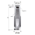 Soquete Sextavado Magnético de Impacto 7mm Longo x 3/8 Pol - comprar online