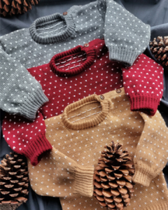 Sweater Corazón Gris - tienda online