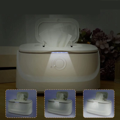 Aquecedor De Lenços Umedecidos Para Bebês, 3 Temp