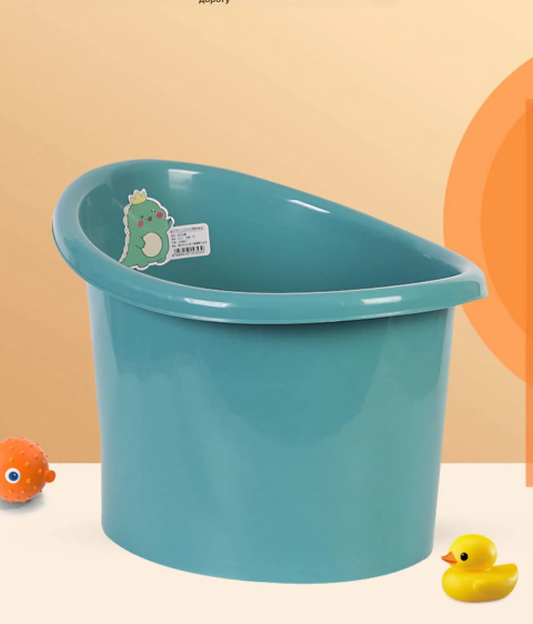 Balde de Banho Infantil para Bebês Portátil Antiderrapante | 0 a 7 anos
