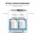 Aquecedor Elétrico E Esterilizador De Dupla Mamadeira Com Multifunções Do Bebê - comprar online