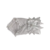 Manta Cetim Branco Luxo Tecido Macio Infantil Swaddle 80X80cm - comprar online