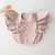 Babador Com Detalhe Babado Do Bebê, Elefante, Plutônio Macio, Impermeável - BABY CLOSET