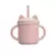 Copo de Treinamento Gatinho de Silicone com Canudo para Crianças, 200 ml - BABY CLOSET
