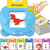 Brinquedo Educativo de Aprender Inglês Flash Card 224/510 para crianças | 3a+ na internet