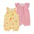 2 Peças/lote Bodysuit Verão Em Algodão Roupas Menino E Menina Bebê 0-12m na internet
