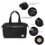 Imagem do Bolsa Maternidade Matelassê Carrinho Mamãe Bebê - Preto, Azul e Rosa