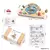 Volante De Carro De Simulação Montessori, Madeira, Multifuncional Bebê - comprar online