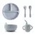 Kit Alimentação Bebê em Silicone 5 peças na internet
