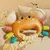 Brinquedo De Dentição Montessori Chocalho De Mão Martelo De Areia Caranguejo - comprar online