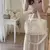 Bolsa Branca Leve Diagonal, Saco De Armazenamento Acolchoado Grande Capacidade - BABY CLOSET
