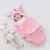 Saco Cobertor Envelope Com Capuz Para Recém-Nascidos, 3-6 m