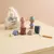 Brinquedo De Enfiar em Madeira | Empilhamento Para Bebê Com Formato De Animal - BABY CLOSET