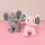 Elefante Rosa ou Cinza Recheado Brinquedos De Pelúcia - 25 cm - loja online