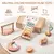 Imagem do Brinquedo De Madeira Montessori Instrumentos Interação Pai-Filho