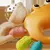 Brinquedo De Dentição Montessori Chocalho De Mão Martelo De Areia Caranguejo - BABY CLOSET