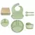 Kit Introdução Alimentar Bebe 5 Peças Silicone Iniciação Para Alimentos Livre de BPA Atóxico Antibacteriano Seguro - BABY CLOSET