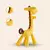 Kit Mordedor Girafa E Banana Com Case, Rosa e Amarelo - comprar online