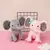 Elefante Rosa ou Cinza Recheado Brinquedos De Pelúcia - 25 cm
