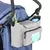 De grande capacidade Preto Oxford Pano de armazenamento Pendurado Bag, Multi-Fun - BABY CLOSET