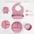 6 PCS Conjunto De Refeição Para Bebê Conjunto De Silicone