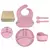Kit Introdução Alimentar Bebe 5 Peças Silicone Iniciação Para Alimentos Livre de BPA Atóxico Antibacteriano Seguro na internet