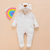 Macacão Orelha De Urso Com Capuz Para Bebês | 0 a 12 meses na internet