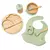 Kit Introdução Alimentar ELEFANTINHO de Silicone e Bambu, 7 Pçs na internet