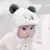 Gorro Infantil Dos Desenhos Animados De Pelúcia Outono Inverno, 6-24 m - BABY CLOSET